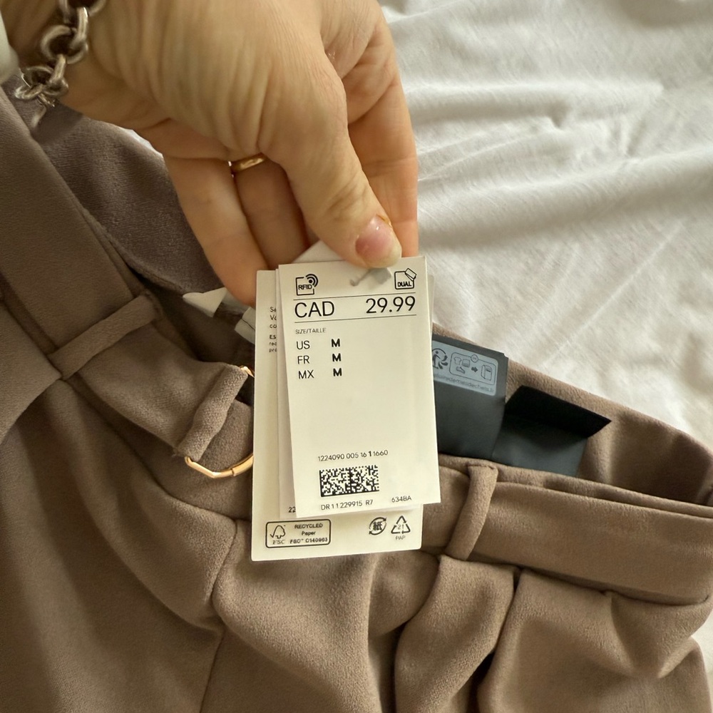 H&M Women's Tan Trousers